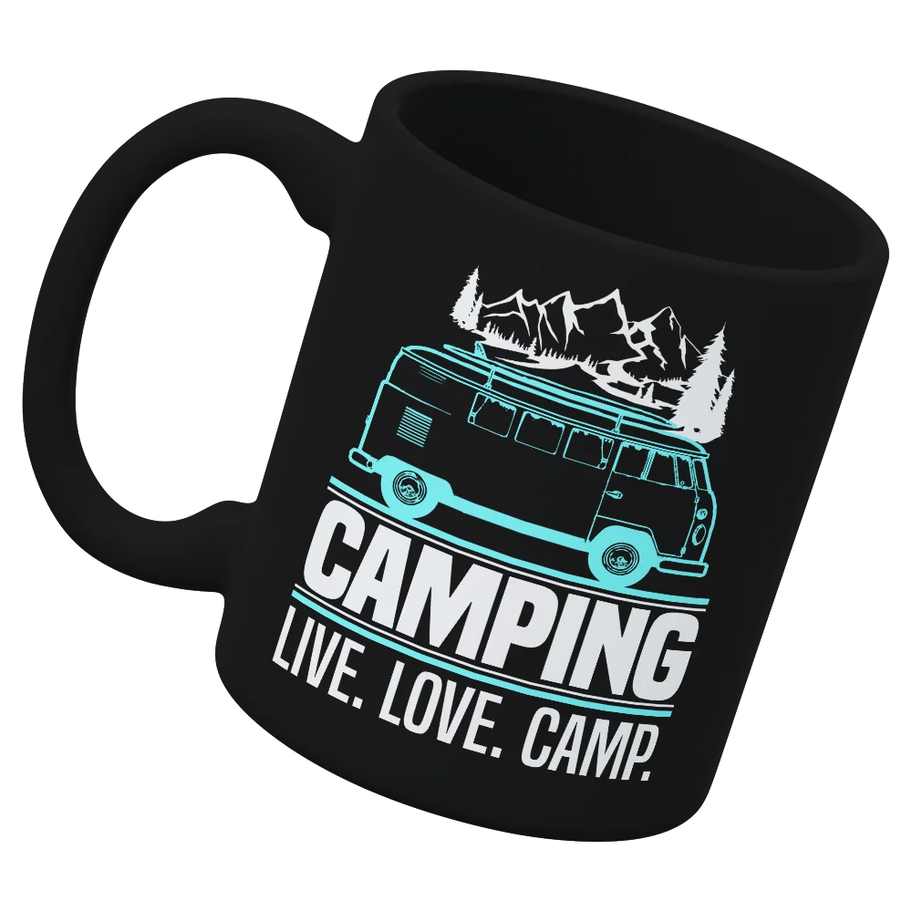 Camping Live Love Camp 11oz Mug