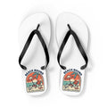 Beach Bound Flip Flops — Sun, Sand & Relaxation Graphic Sandals