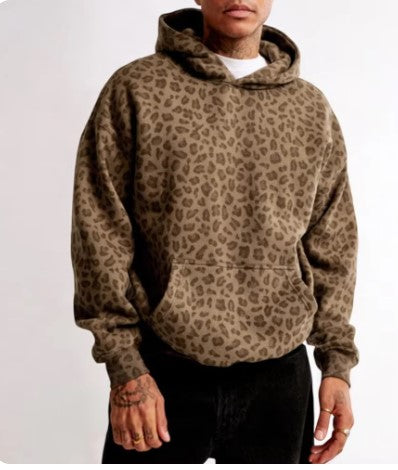 Leopard Print Hoodie